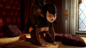 Mavis And Dog - ﻿3D animation on Crohasit