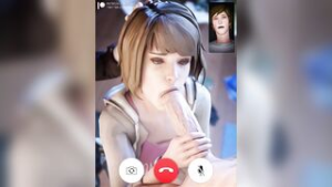 Max Caulfield blowjob (Life is Strange) - ﻿3D animation on Crohasit
