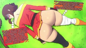 Megumin x Kazuma no dialogue - kono subarashii sekai ni shukufuku wo! animation on Crohasit