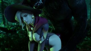 MercyRekin5 - ﻿3D animation on Crohasit