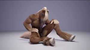 Messy Stallion - ﻿3D animation on Crohasit