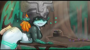 Midna’s Butt (sound edit)_DarkAfterDark - The Legend of Zelda animation on Crohasit