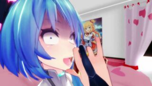 Miku Tickled after Drinking a “Sleep Tea” - vocaloid animation on Crohasit