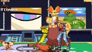 Milfphox! Mugen TOFB - Mugen animation on Crohasit