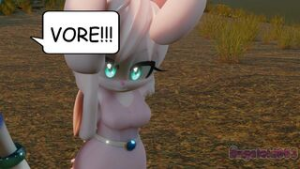 Minty & Clara – Sensual Vore Trio! - ﻿3D animation on Crohasit