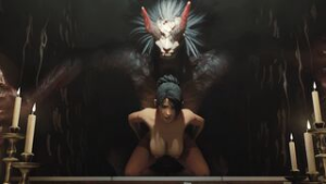 Momij & Oni [Piercings – Vaginal][Zmsfm] - ﻿3D animation on Crohasit