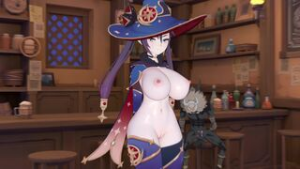 Mona Bounce [Bubukuin] - ﻿3D animation on Crohasit