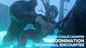 Moonwell Encounter [NO WM][Nagoonimation][4K60FPS] - ﻿3D animation on Crohasit