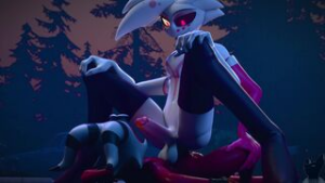 Moxxie and Angel Dust’s Spring Break Sex [Climax Edit] [TwitchyAnimation] - ﻿3D animation on Crohasit