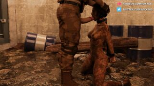 Muddy Jill BDSM Blowjob - ﻿3D animation on Crohasit