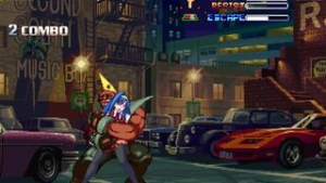 (Mugen Ryona)Birdie VS Saki - Mugen animation on Crohasit