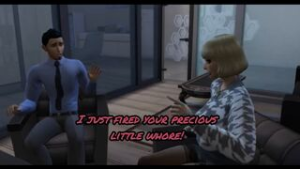 My Mean Boss - The sims animation on Crohasit