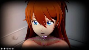 My hentai fantasy Asuka and Mirai threesome - ﻿3D animation on Crohasit
