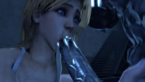 (NO SOUND) Tina Tittyfuck Blowjob Gadabout EP2 - Dead or Alive animation on Crohasit