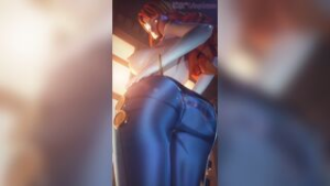 Nami bouncing ass - ﻿3D animation on Crohasit