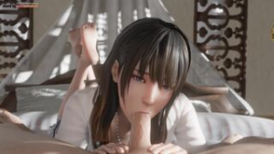 Nanami Blowjob - ﻿3D animation on Crohasit