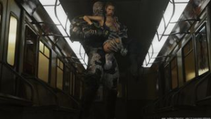 Nemesis fucks Jill in her ass - ﻿3D animation on Crohasit