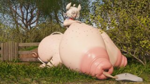 Nipple vore by simsalabime - ﻿3D animation on Crohasit