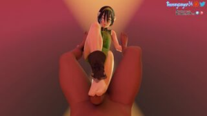 POV Toph stepping - ﻿3D animation on Crohasit