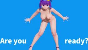Patchouli exercise dance - ﻿3D animation on Crohasit