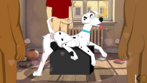 Perdita x H - 101 dalmatians animation on Crohasit
