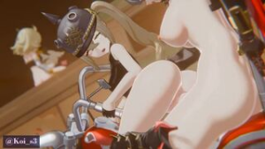 Pit Stop Quickie! - zenless zone zero animation on Crohasit