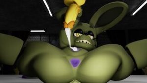 Plush trap pleasures herself - ﻿3D animation on Crohasit