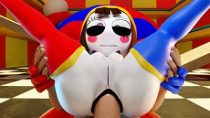 Pomni’s new test - ﻿3D animation on Crohasit