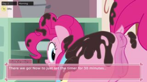 Pony Waifu Sim Pinkie Pie 1 - My Little Pony Friendship is Magic animation on Crohasit