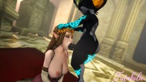 Princess Face Fuck [futaholic] - ﻿3D animation on Crohasit
