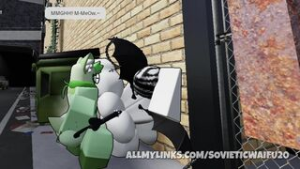 ROPORN – Liz gets some good time with a little kitty - Pokemon animation on Crohasit