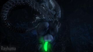 [Rayhuma] Pump It to Xenos - Alien (franchise) animation on Crohasit