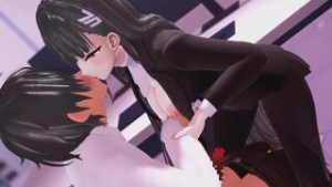 Rio Tsukatsuki (v1) [EverMilk] - blue archive animation on Crohasit
