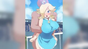 Rosalina From behind - Super Mario animation on Crohasit