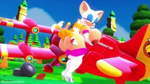 Rouge Blurr (Sound) - ﻿3D animation on Crohasit