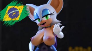 Rouge the Bat Paizure [Redmoa] [LEGENDADO PT-BR] - ﻿3D animation on Crohasit