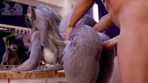 Roxannne back shots - ﻿3D animation on Crohasit
