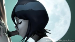 Rukia Blowjob – Komorebihebiart - Bleach animation on Crohasit