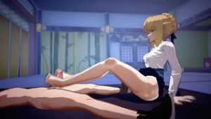 Saber Alters_Fate Stay Night [Bazett] - Fate animation on Crohasit
