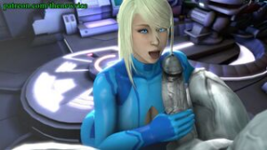 Samus Blowjob Queen [TheNewVice] - ﻿3D animation on Crohasit