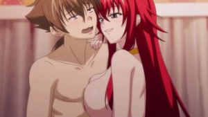 Santa Rias x Issei (Maplestar) [High School DxD] - 2D animation on Crohasit