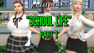 School life part 1 - The sims animation on Crohasit
