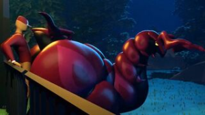 Scolipede massive dumptruck [kingofacesx] - Pokemon animation on Crohasit