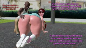 Scoring a Milf - ﻿3D animation on Crohasit