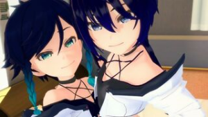 Sena X Venti (WIP) - iwara animation on Crohasit