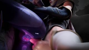 Sentinel Vayne x Eve W/ Sound [iidssm_sfm] - ﻿3D animation on Crohasit