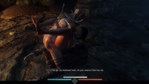 Serana x Falmer - The Elder Scrolls V: Skyrim animation on Crohasit