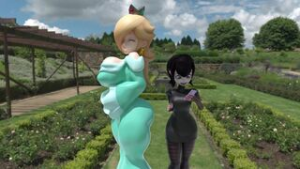 She’s too powerful! - ﻿3D animation on Crohasit