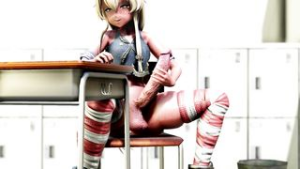 Shimakaze fapping - ﻿3D animation on Crohasit