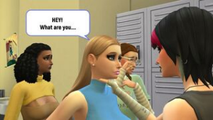 Sims Quickie -The Principal 3 - The sims 4 animation on Crohasit